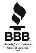 BBB Winner of Distinction 2014
